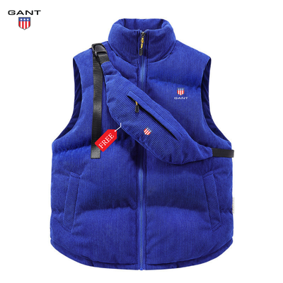 GANT™ Corduroy Puffer Vest + FREE Bag