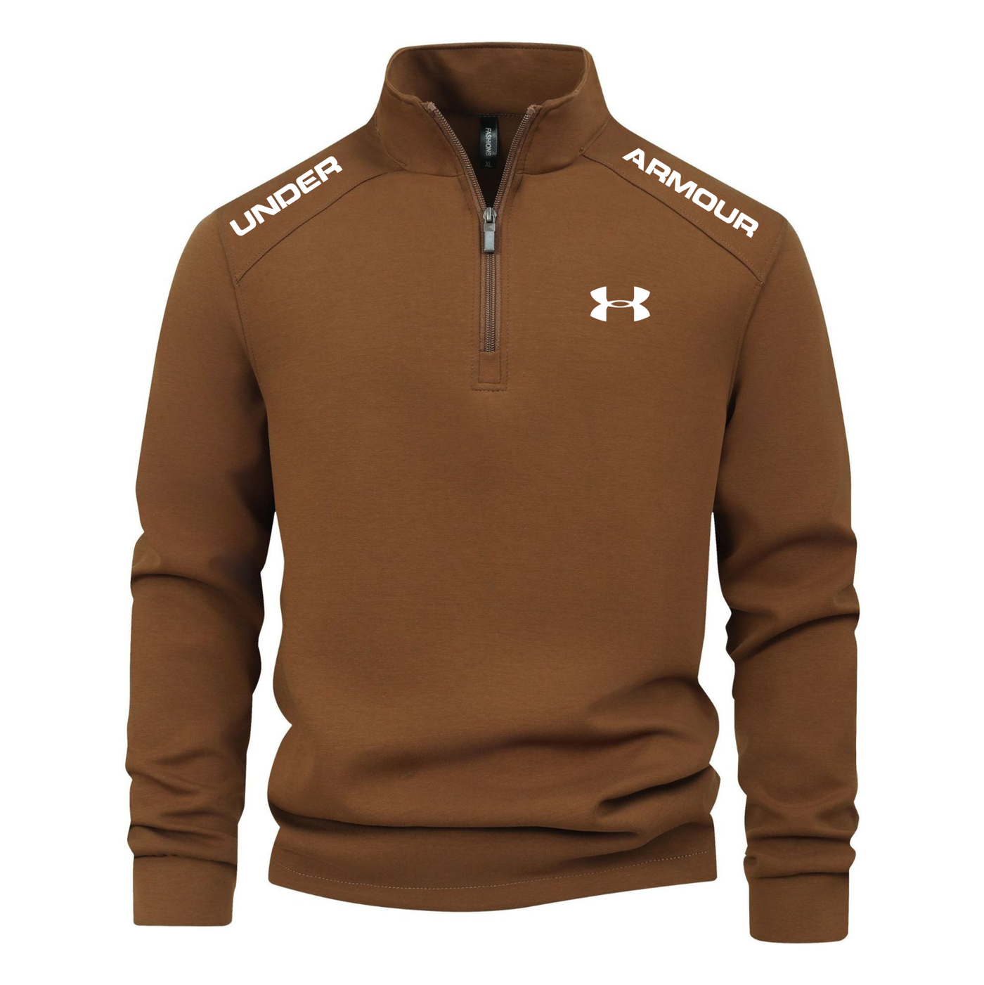 Men's zip-neck jumper