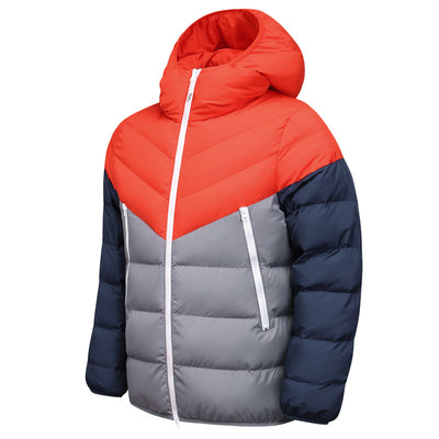 Men’s Winter Puffer Jacket with Hood