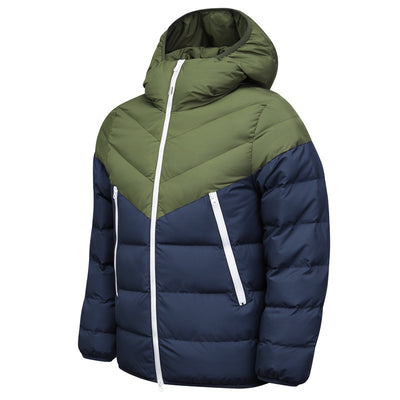 Men’s Winter Puffer Jacket with Hood