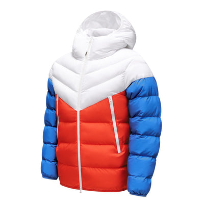 Men’s Winter Puffer Jacket with Hood